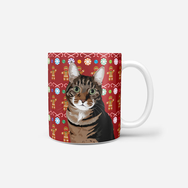Christmas Pet Print Mug