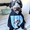 Men's / Women's Premium Pet Portrait Hoodie (Black)