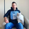 Men's / Women's Premium Pet Portrait Hoodie (Black)