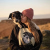 Men's / Women's Premium Pet Portrait Hoodie (Black)