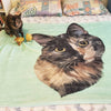 Custom Pet Print Fleece Blanket