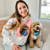 Men's / Women's Premium Pet Portrait Hoodie (White)