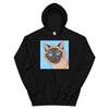 Men's / Women's Cartoon Pet Portrait Hoodie (Black)