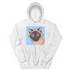 Men's / Women's Cartoon Pet Portrait Hoodie (White)