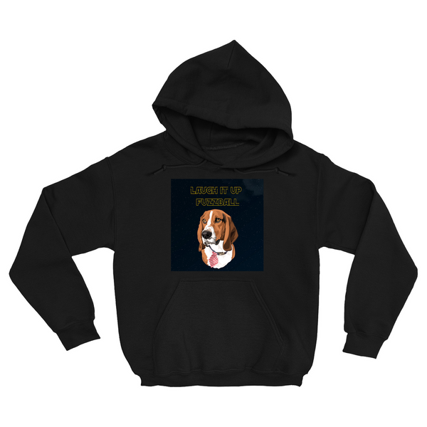 Men's / Women's Galaxy Pet Print Hoodie (Black)