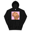 Men's / Women's Cartoon Pet Portrait Hoodie (Black)