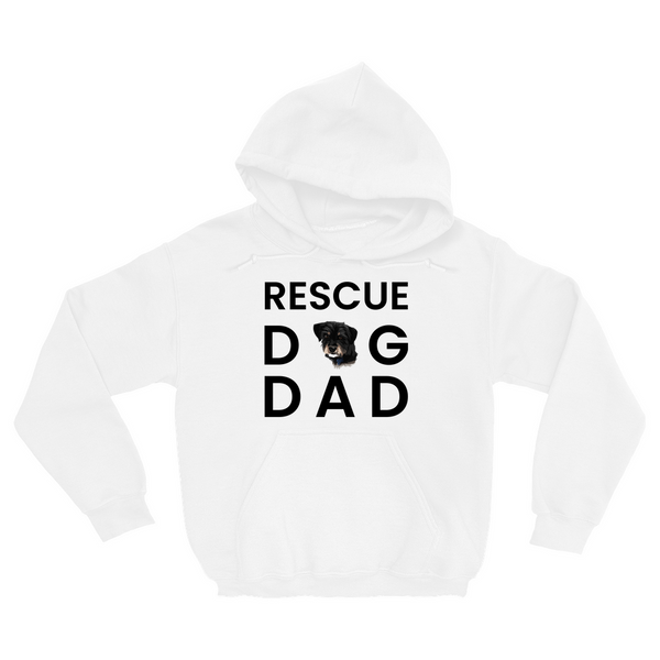 Rescue Dog Dad Custom Pet Hoodie