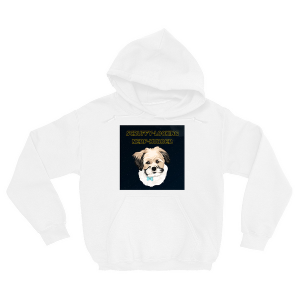 Men's / Women's Galaxy Pet Print Hoodie (White)