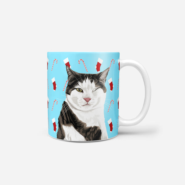 Christmas Pet Print Mug