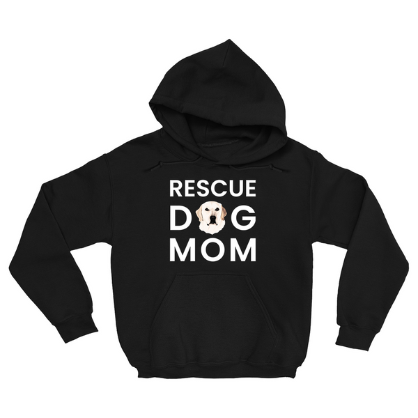Rescue Dog Mom Custom Pet Hoodie