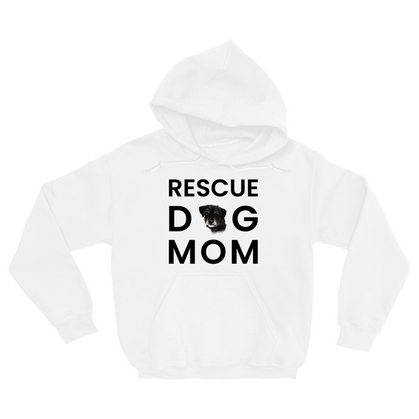 Rescue Dog Mom Custom Pet Hoodie
