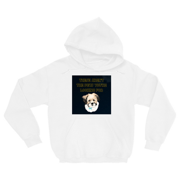 Men's / Women's Galaxy Pet Print Hoodie (White)