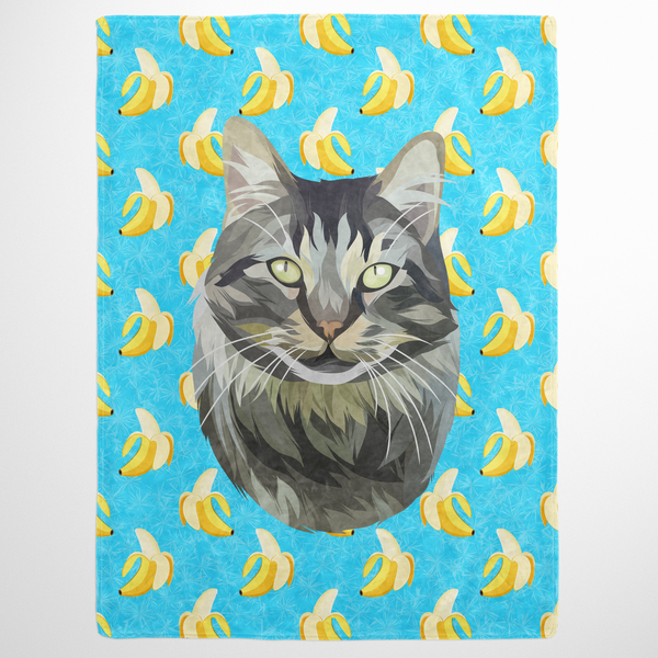 Food & Drink Pet Print Fleece Blanket