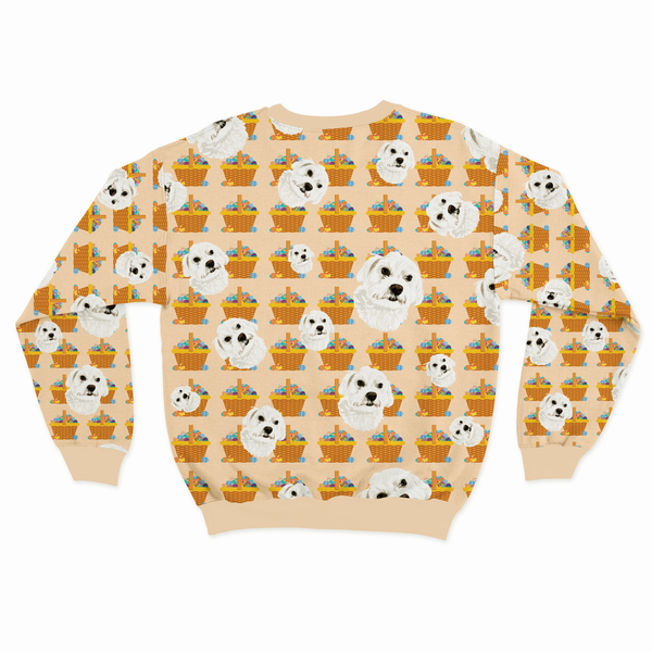 Easter Pet Print Sweatshirt