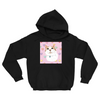 Men's / Women's Valentines Pet Portrait Hoodie (Black)