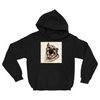 Men's / Women's Valentines Pet Portrait Hoodie (Black)