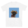 Women's Premium Pet Portrait T-Shirt (White)