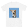 Men's Premium Pet Portrait T-Shirt (White)