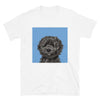 Women's Premium Pet Portrait T-Shirt (White)