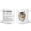 Mother's Day Cat Mom Coffee Mug