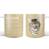 Mother's Day Cat Mom Coffee Mug