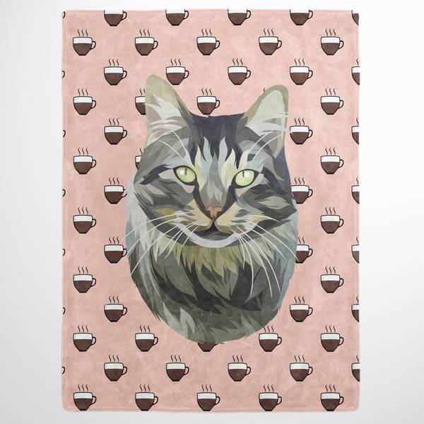 Food & Drink Pet Print Fleece Blanket