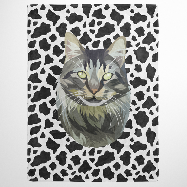 Animal Print Fleece Blanket