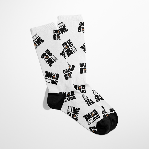 'Dad' to the Bone Father's Day Socks