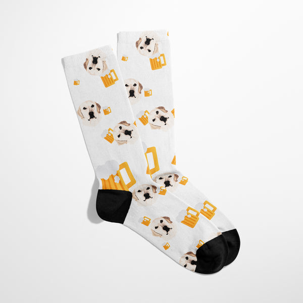 Father's Day Beer Socks