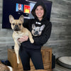 Men's / Women's Custom Pet Print Hoodie (Black)
