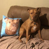 Custom Pet Print Throw Pillow