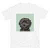 Women's Premium Pet Portrait T-Shirt (White)