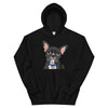 Men's / Women's Cartoon Pet Portrait Hoodie (Black)