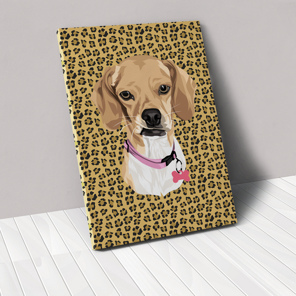 Animal Print Canvas