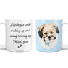 Licking Mom's Face Mother's Day Coffee Mug
