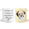 Licking Mom's Face Mother's Day Coffee Mug