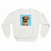 Men's / Women's Premium Pet Print Sweatshirt (White)