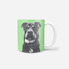 Monochrome Sketch Pet Print Coffee Mug
