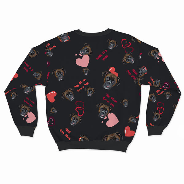 Mother's Day Pet Print Sweatshirt