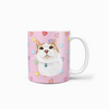 Valentines Pet Print Mug