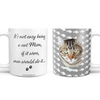 Not Easy Being a Cat Mom Coffee Mug