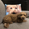 Custom Pet Print Throw Pillow
