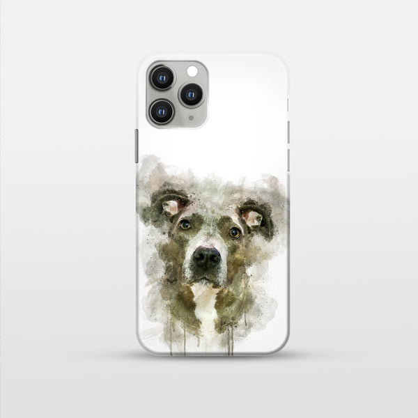Watercolor Pet Print Phone Case