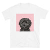 Women's Premium Pet Portrait T-Shirt (White)