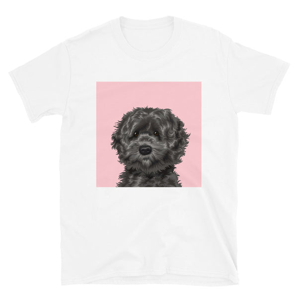 Women's Premium Pet Portrait T-Shirt (White)