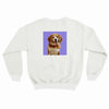 Men's / Women's Premium Pet Print Sweatshirt (White)