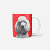 Monochrome Sketch Pet Print Coffee Mug