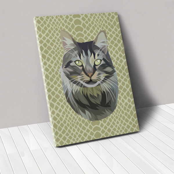 Animal Print Canvas
