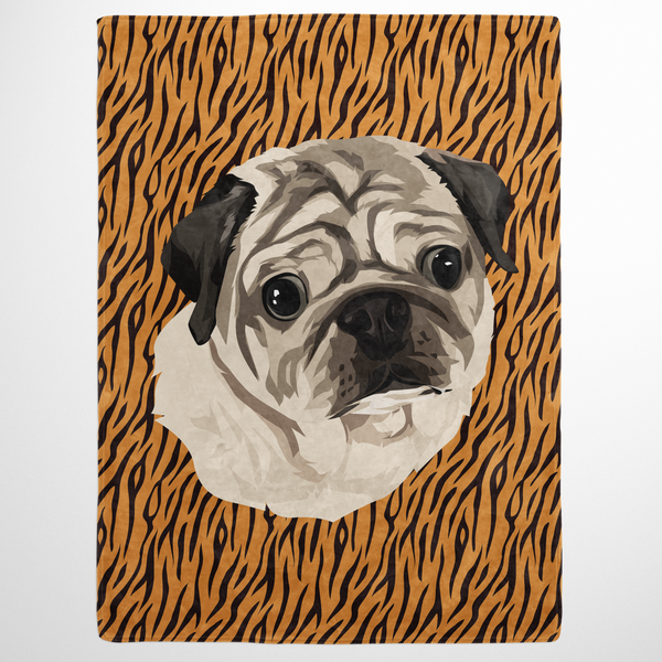 Animal Print Fleece Blanket