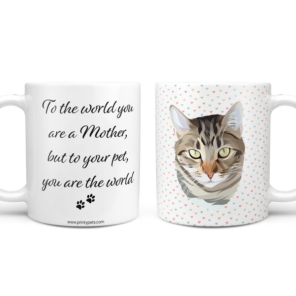 You Are The World Mother's Day Coffee Mug